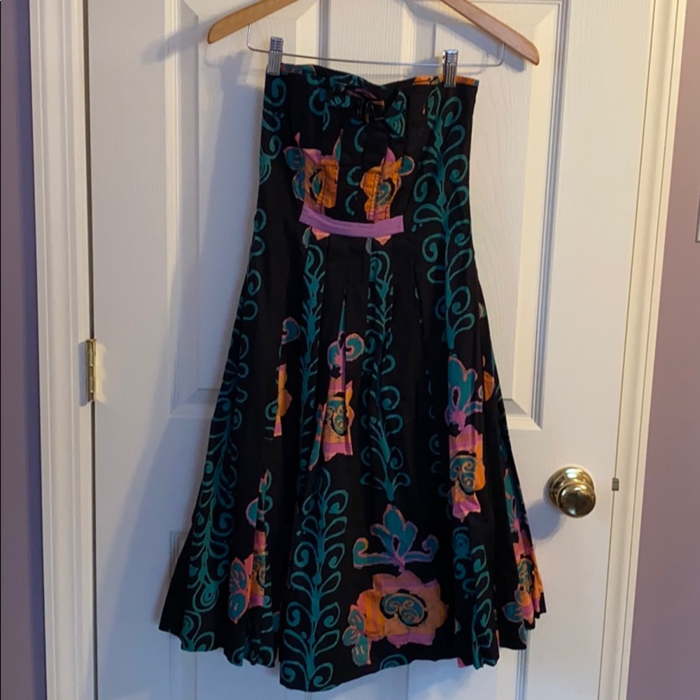 Plenty by Tracy Reese Floral Strapless Dress